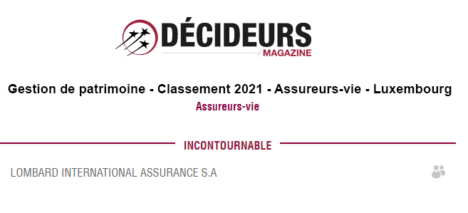 Classement 2021 Décideurs Magazine